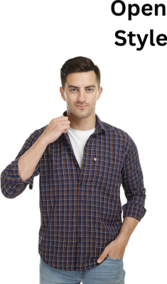 DK FASHION Men Checkered Casual Multicolor Shirt