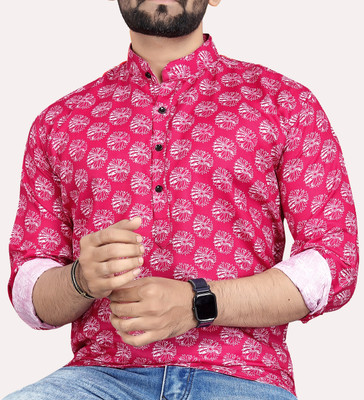 Varidashi Men Printed Casual Multicolor Shirt