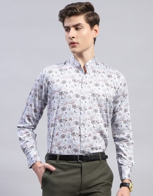 MONTE CARLO Men Printed Formal Multicolor Shirt