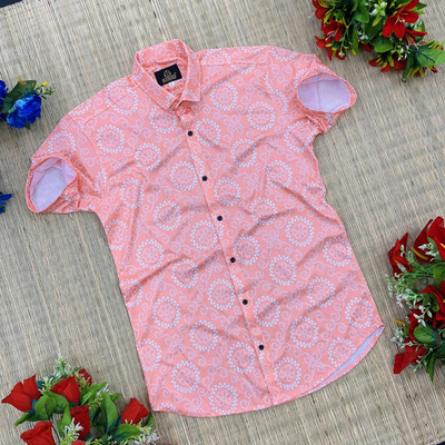 SH FSN Men Printed Casual Multicolor Shirt