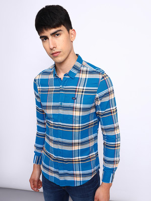 LEE Men Checkered Casual Multicolor Shirt