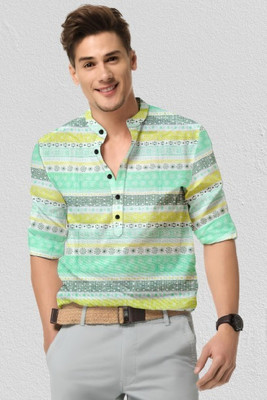 Arth Enterprise Men Printed Casual Multicolor Shirt