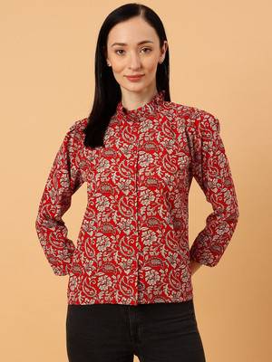 Neesh Women Printed Casual Multicolor Shirt
