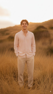 greet fashion Men Solid Casual Purple Shirt