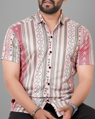METRONAUT Men Printed Casual Multicolor Shirt