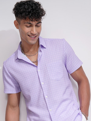 HIGHLANDER Men Checkered Casual Multicolor Shirt