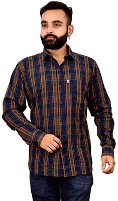 Marc Laurent Men Checkered Formal Multicolor Shirt