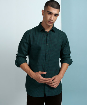 HIGHLANDER Men Checkered Formal Multicolor Shirt