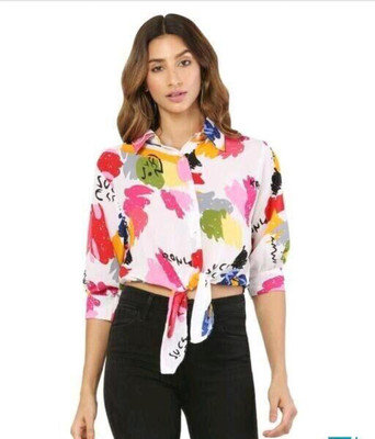 Fashion Passion India Women Printed Casual White Shirt