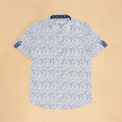 Pantaloons Junior Boys Printed Casual Pink Shirt