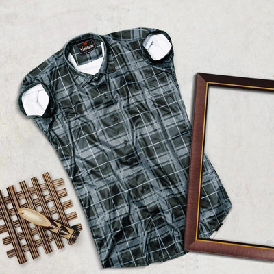 Varidashi Men Checkered Casual Multicolor Shirt