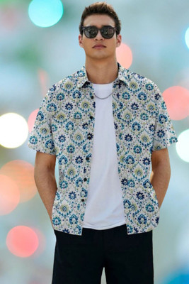 StellLIFESTYLE Trend Men Printed Casual Multicolor Shirt