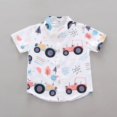 RUANA ELVIS Baby Boys Printed Casual Multicolor Shirt