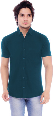 SGF TREND Men Printed Casual Dark Blue Shirt