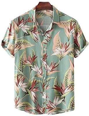 Leriya Fashion Men Printed Casual Multicolor Shirt