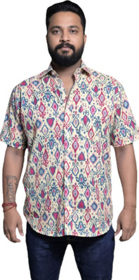 PRINTVAAS Men Printed Casual Multicolor Shirt