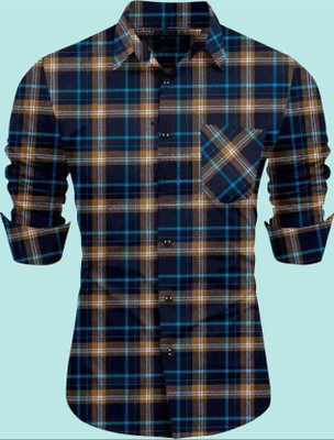 Viradha Men Checkered Casual Multicolor Shirt