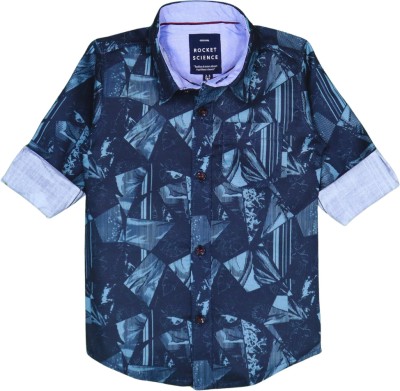 ROCKET SCIENCE Baby Boys Printed Casual Multicolor Shirt