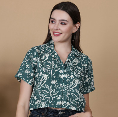 PRIMEFIELD Women Floral Print Casual Multicolor Shirt
