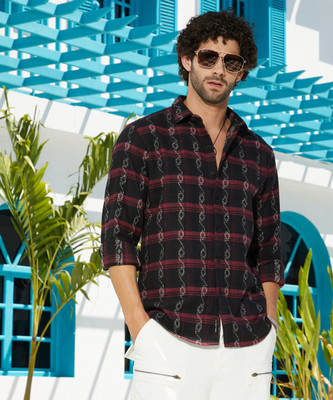 CAMPUS SUTRA Men Solid Casual Multicolor Shirt