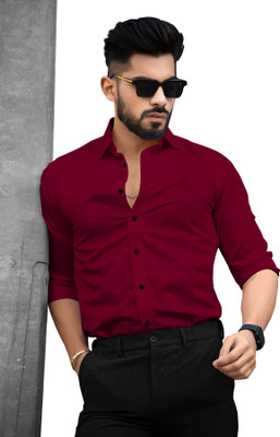 SOLSTICE Men Solid Formal Multicolor Shirt