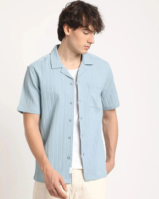 METRONAUT Men Solid Casual Multicolor Shirt