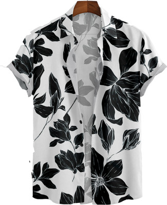 SNEHA CREATION Men Striped Casual Black Shirt