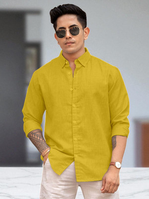 Yanthi Trend Men Solid Casual Multicolor Shirt