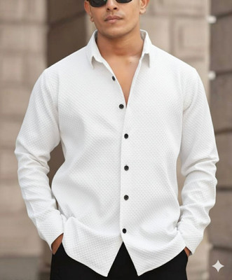 fitoda fashion Men Self Design Casual Multicolor Shirt