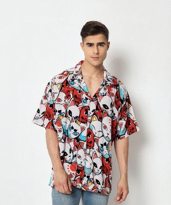 ComicSense Men Printed Casual Multicolor Shirt