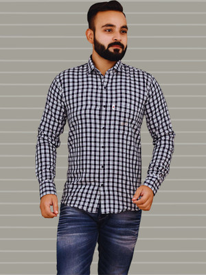VK WINTER WEAR Men Striped Casual Multicolor Shirt