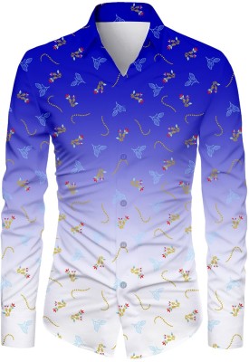 AviraEnterprise Men Printed, Dyed/Ombre Casual Multicolor Shirt