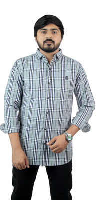 HEVDEX Men Checkered Casual Multicolor Shirt