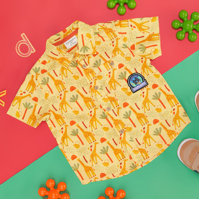 Pantaloons Baby Baby Boys Printed Casual Multicolor Shirt