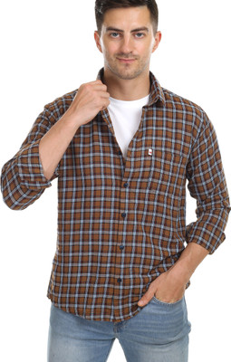 Arthz Fab Trends Men Solid Casual Green Shirt