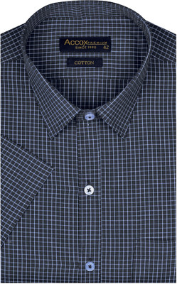 ACCOX Men Checkered Formal Multicolor Shirt