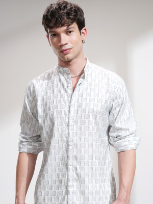 HIGHLANDER Men Printed Casual Multicolor Shirt