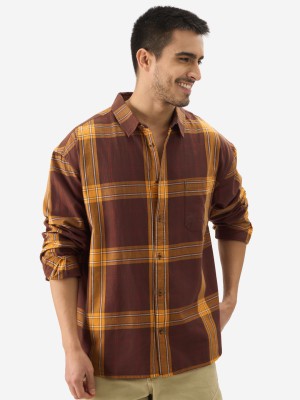 The Souled Store Men Checkered Casual Multicolor Shirt