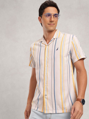NAUTICA Men Striped Casual Multicolor Shirt
