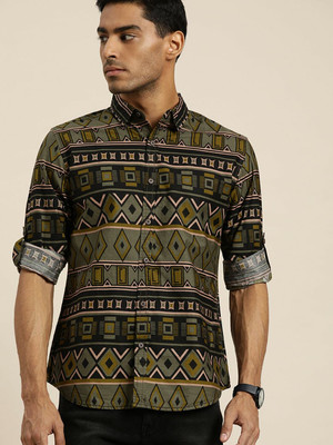 Moda Rapido Men Printed Casual Multicolor Shirt