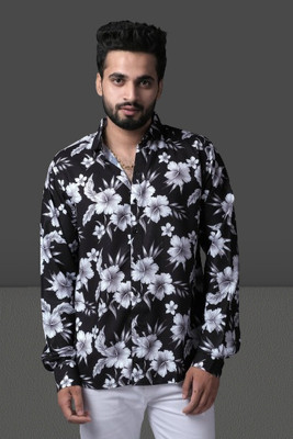 HouseOfCommon Men Printed Casual Multicolor Shirt