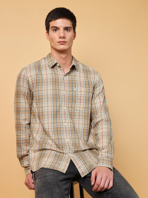 Wrangler Men Checkered Casual Multicolor Shirt