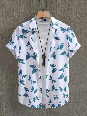 COOL BOY Men Printed Casual Multicolor Shirt