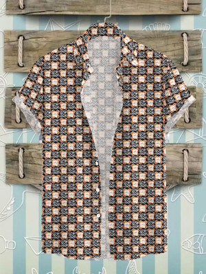 Radha Krishna Fashion Men Printed Casual Multicolor Shirt
