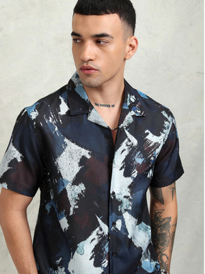 HIGHLANDER Men Printed Casual Multicolor Shirt