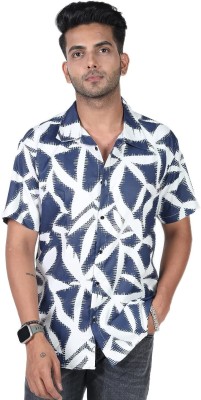 SHUBHAM TEXTILES Men Printed Casual Black Shirt