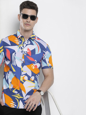 The Indian Garage Co. Men Printed Casual Multicolor Shirt