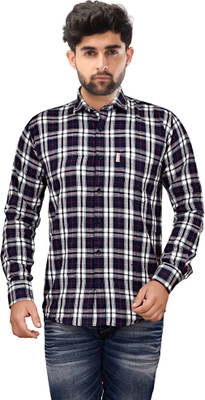 Marc Laurent Men Checkered Casual Multicolor Shirt