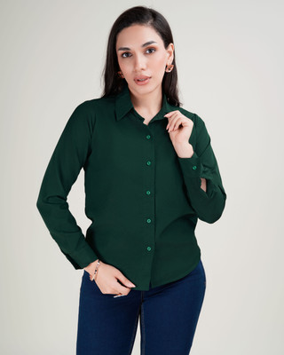 GLOBAL NOMAD Women Solid Formal Multicolor Shirt