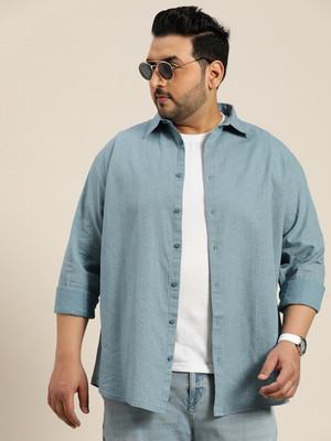Sztori Men Solid Casual Grey Shirt